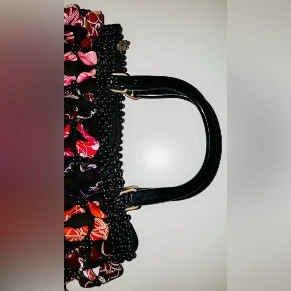 Handmade Beaded African Hobo Handbag | EUC | Completely Made & Sowed by Hand - Picture 6 of 14